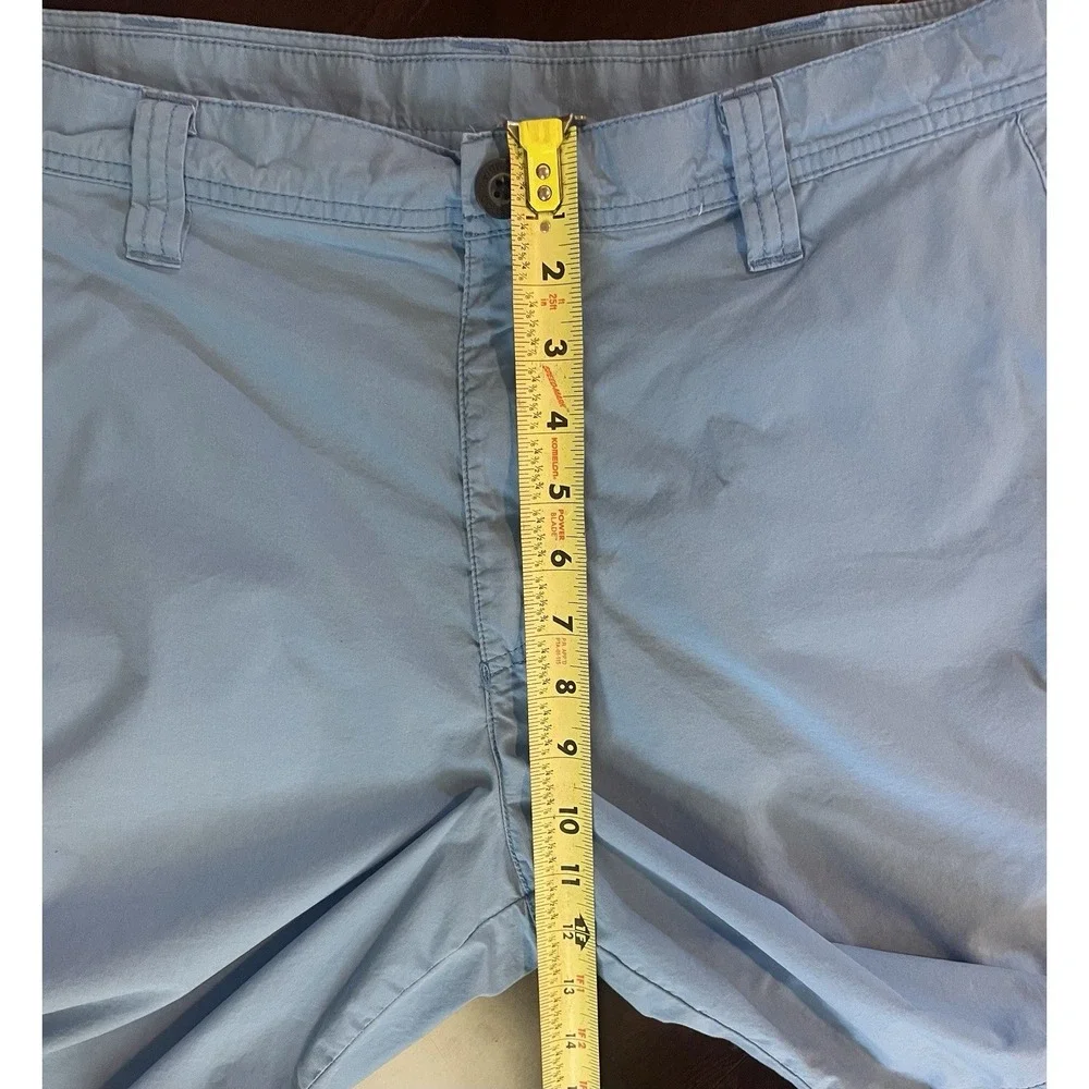 Columbia Shorts Mens 38 Light Blue Flat Front 9